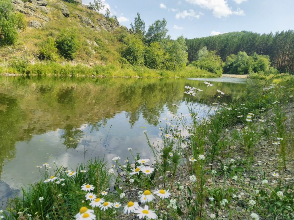 Озеро в Абзаково