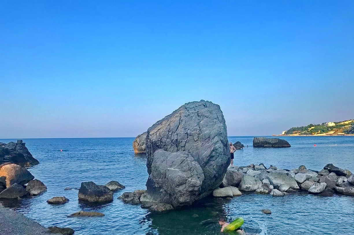 Фото пляжа Нарышкинские камни Симеиз2