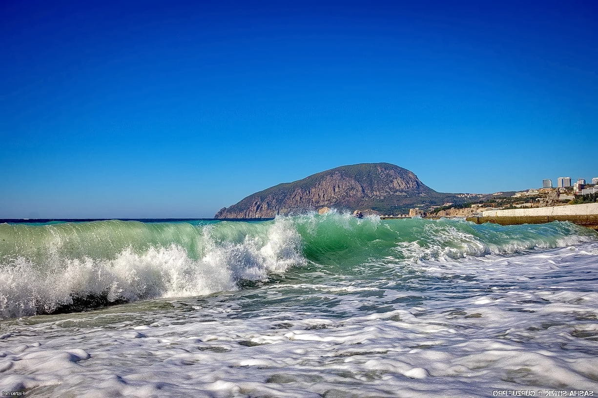 Фото пляжа на Кипарисном Гурзуф4